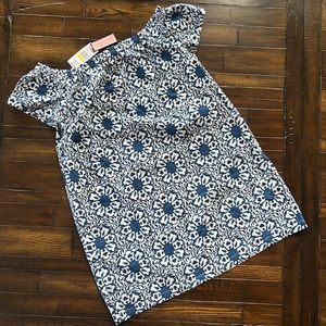 Vineyard Vines Tile Medallion Off The Shoulder Dress Size Medium NWT